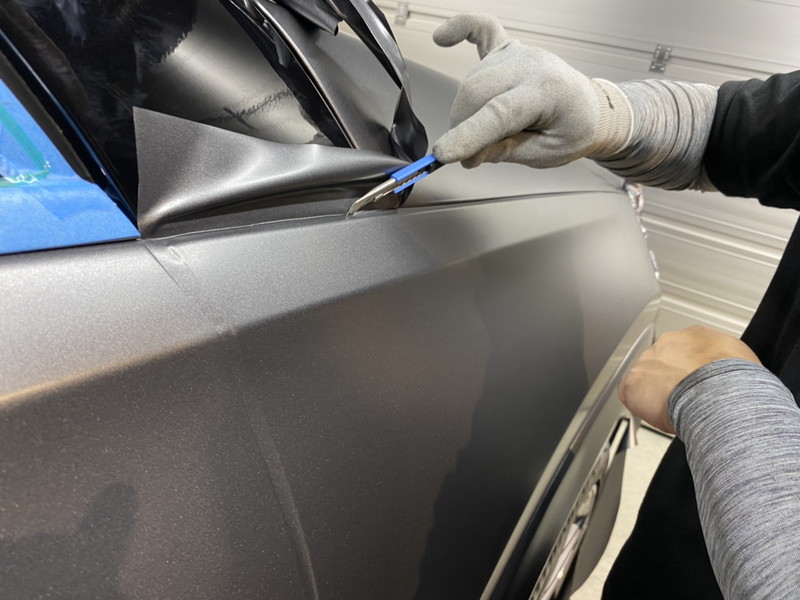 GLSへのカーラッピング施工の流れ