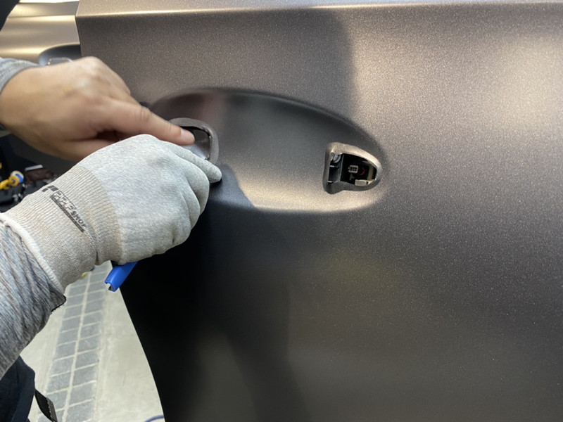 GLSへのカーラッピング施工の流れ