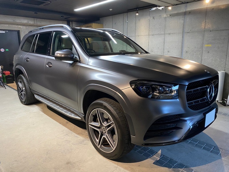 GLSへのカーラッピング施工の流れ